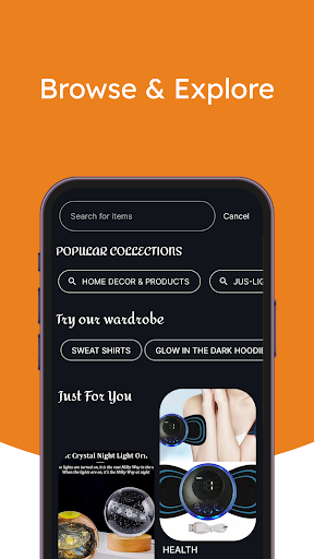 JusStore Screen 2