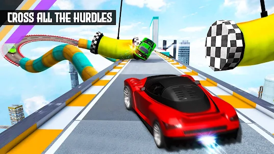 GT Car Racing Games: Mega Ramp