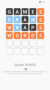 Word Game - Worderama Puzzle
