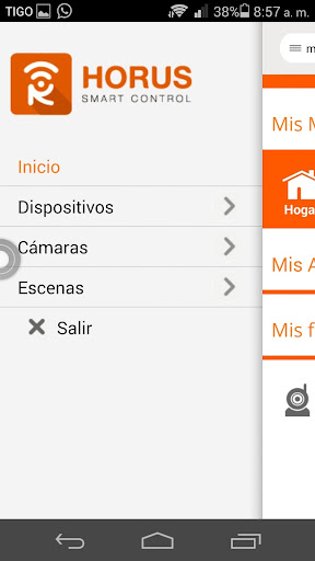 Horus Smart Control Screen 3
