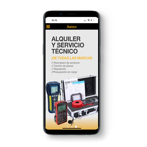 Android application Baldor screenshort