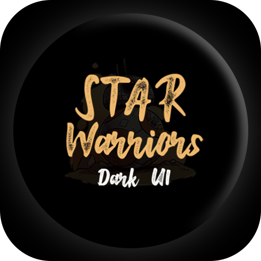 Star Warriors Dark UI EMUI 5/8 logo