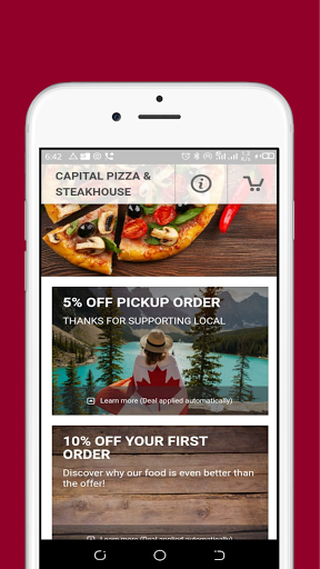 CAPITAL PIZZA   STEAK HOUSE