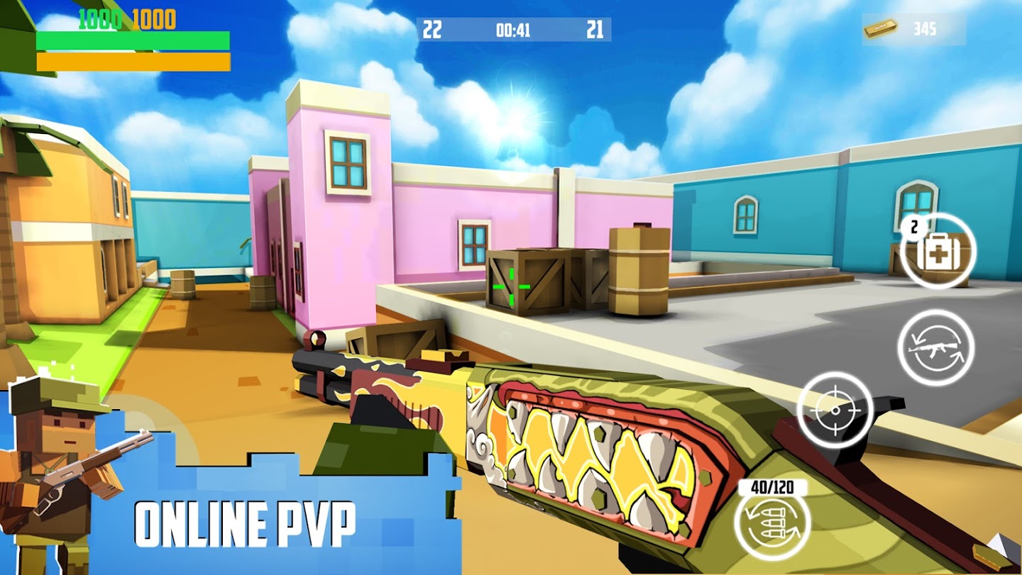 Block Gun: FPS PvP War - Online Gun Shooting Games (free sho