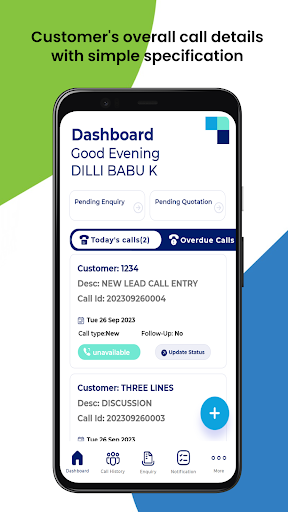 Android application NewageNXT Sales App screenshort