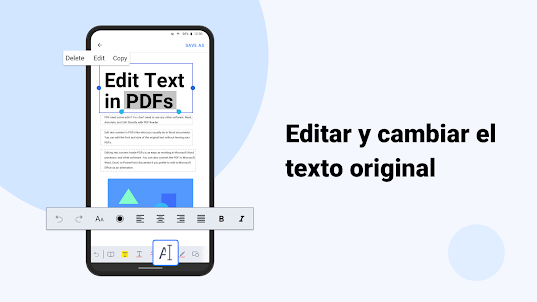 PDF Reader: crear y editar PDF