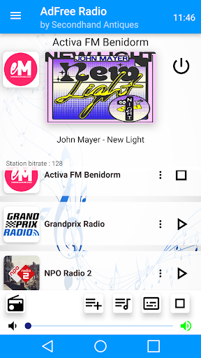 Android application Uw Internet Radio screenshort