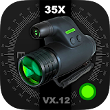 Military Binoculars/Night Mode/Compass Camera icon