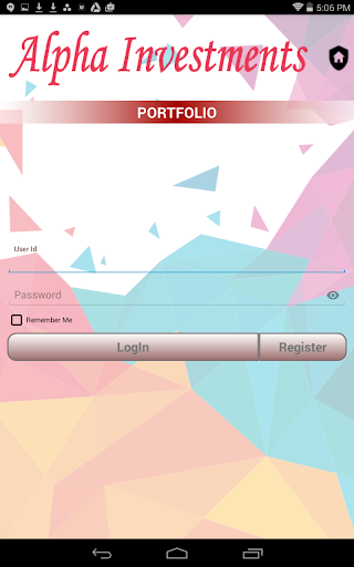 Alpha Investments Screen 3