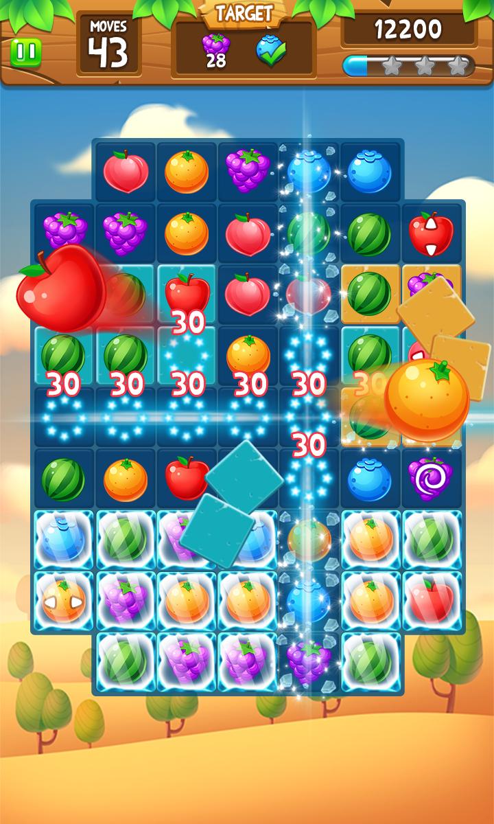 Android application Fruits Break screenshort