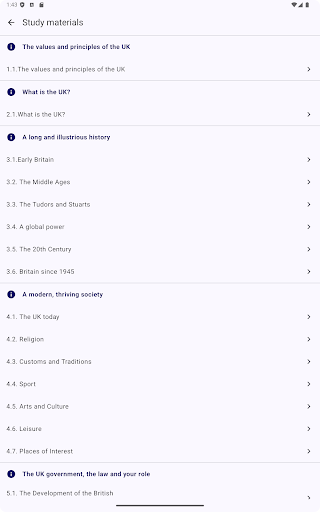 Life in the UK test Flashcards