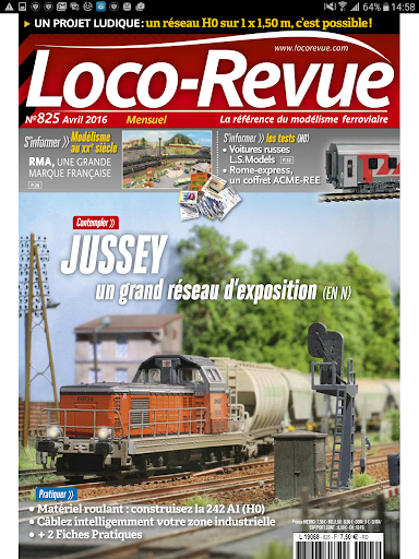 Android application Loco Revue screenshort