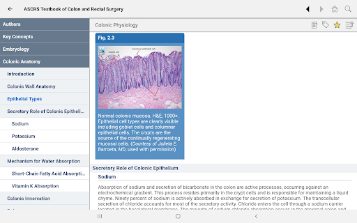 Screenshot of ASCRS U: Colorectal Surgery