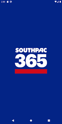Android application Southpac 365 screenshort