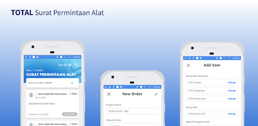 TOTAL Surat Permintaan Alat