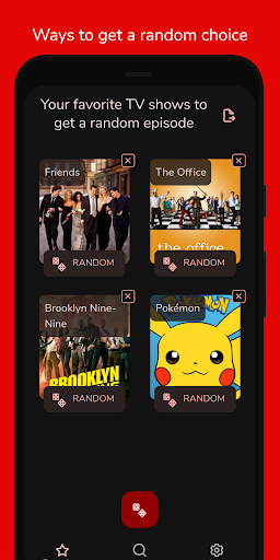 Android application TV Randshow screenshort