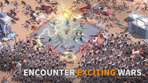 Screenshot of Dust Lands Survival GO!