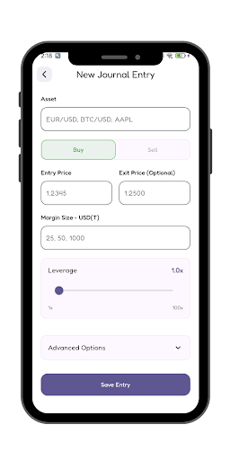 Trend Tracker Trade Journal