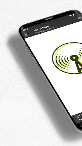 Android application Atomix Radio screenshort