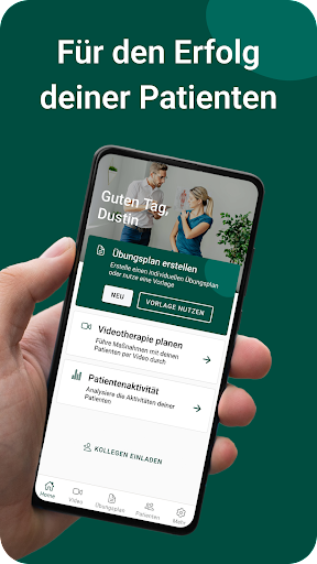 Android application tinana - Physiotherapie screenshort