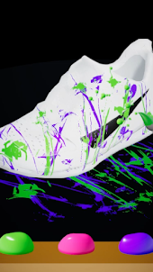 Splash Paint Sneaker