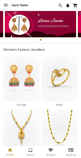 Android application Varni Sales: Imitation Jewelry screenshort