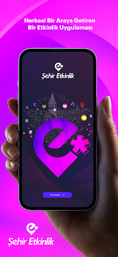Android application Şehir Etkinlik screenshort