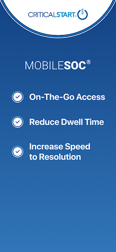 Android application MOBILESOC screenshort
