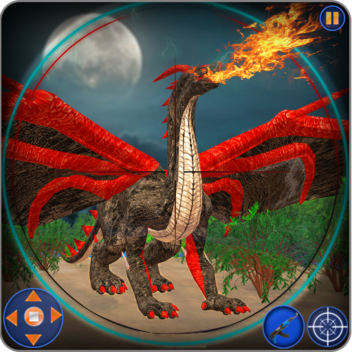 Flying Fire Dragon Hunting logo