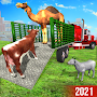 Farm Animal Transporter Truck Driving Games