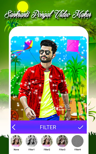 Sankranti pongal video maker Screen 3