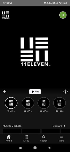 Android application 11 Eleven Media Networks screenshort