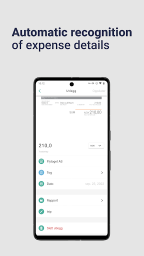 NettLønn Expense Screen 3