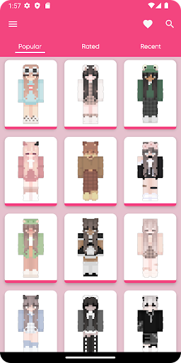 Aesthetic Skin for Minecraft