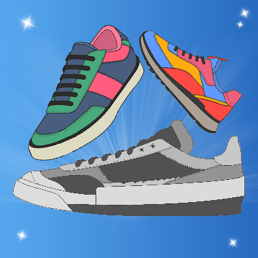 Sneakers Pixel Color By Number logo
