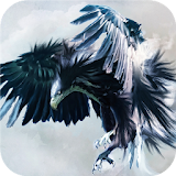 Amazing eagle. Live wallpaper icon