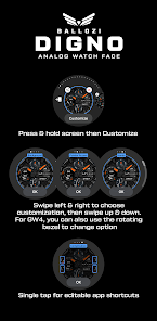 Screenshot 4 BALLOZI Digno Watch Face android