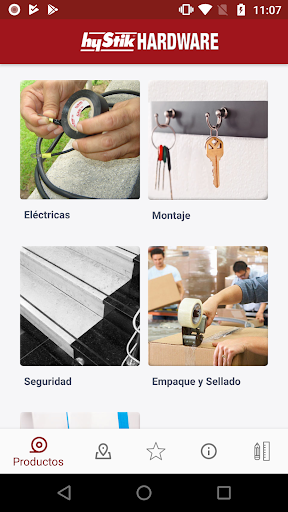 Android application HyStik Hardware screenshort