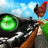 Real Sniper Chicken Shoot Hunter icon