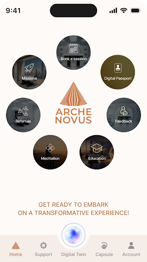 Android application Arche Novus screenshort