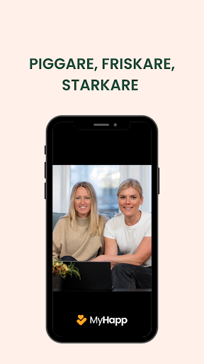 Android application MyHapp screenshort