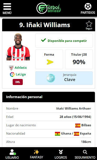FútbolFantasy Screen 3