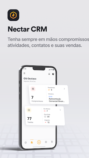 Android application NectarCRM screenshort