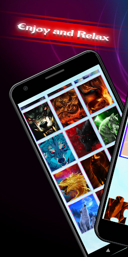 Android application Fantasy Wolf puzzle game screenshort