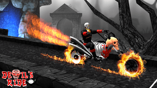 Android application Devil's Ride Bike Stunt Game screenshort