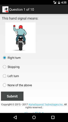 California M1 Test Prep Screen 2