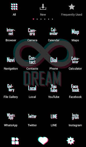 Infinite Dream Theme Screen 3