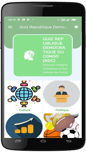 Android application Quiz RDC screenshort