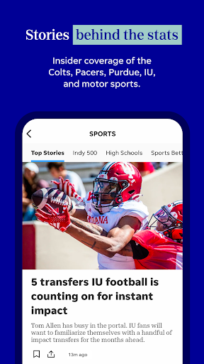 Screenshot of IndyStar: Indianapolis Star