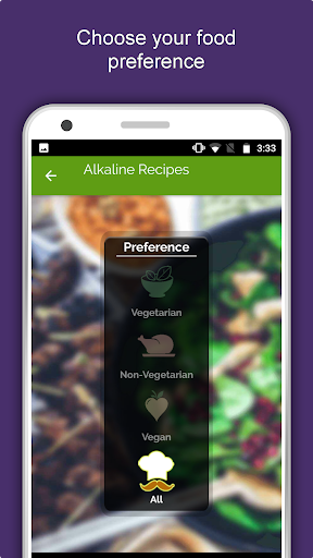 Screenshot of Alkaline Diet Recipes : Weight